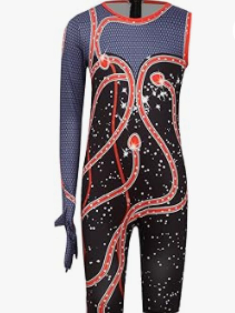 NWOT Reputation Red Snake Bodysuit